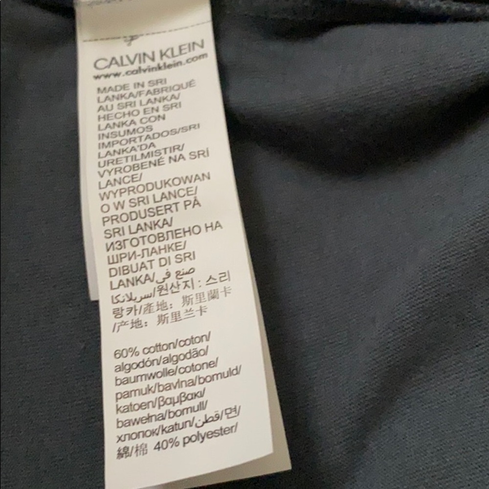 🌿Sale🌿 Calvin Klein PRISMATIC LOGO CREWNECK Men’s Size S T-SHIRT NP22690-969 - Picture 8 of 11